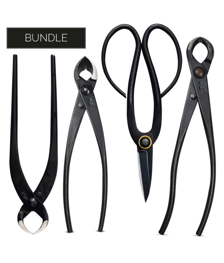Bonsai Tool Set Bundle of 4 HeavyDuty Specialist Tools
