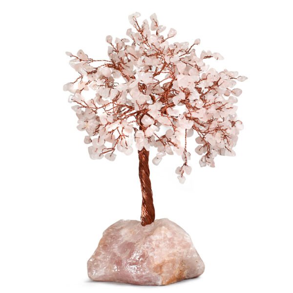 Rose Quartz crystal tree