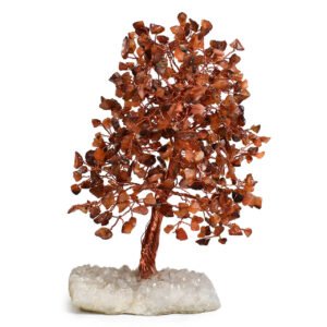 Carnelian crystal tree