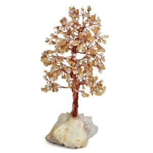 Citrine crystal tree