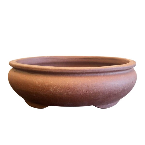 Unglazed bonsai pot