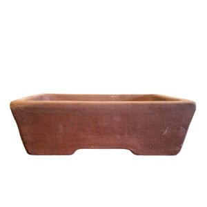 Unglazed ceramic pot